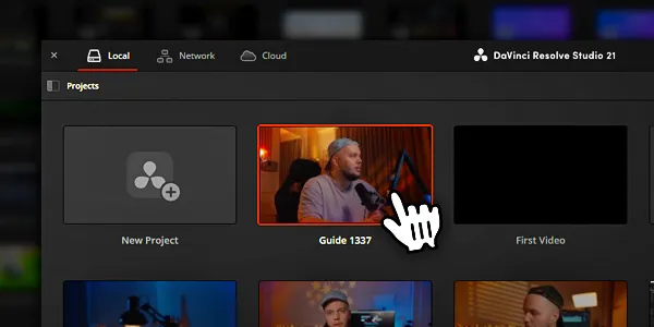 Интерфейс и страницы DaVinci Resolve