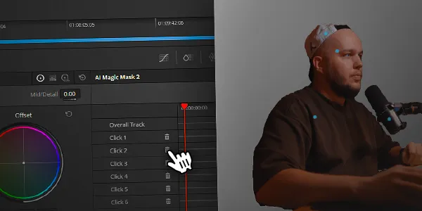 Цвет и трекинг в DaVinci Resolve